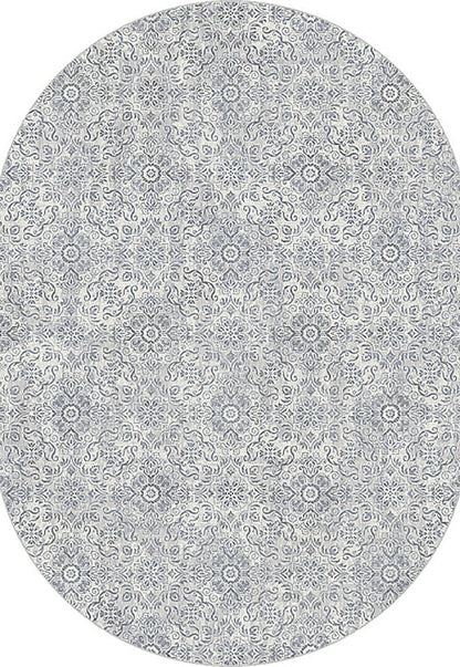 Dynamic Rugs Ancient Garden 57162 Silver Grey Traditional Machine-Made Rug