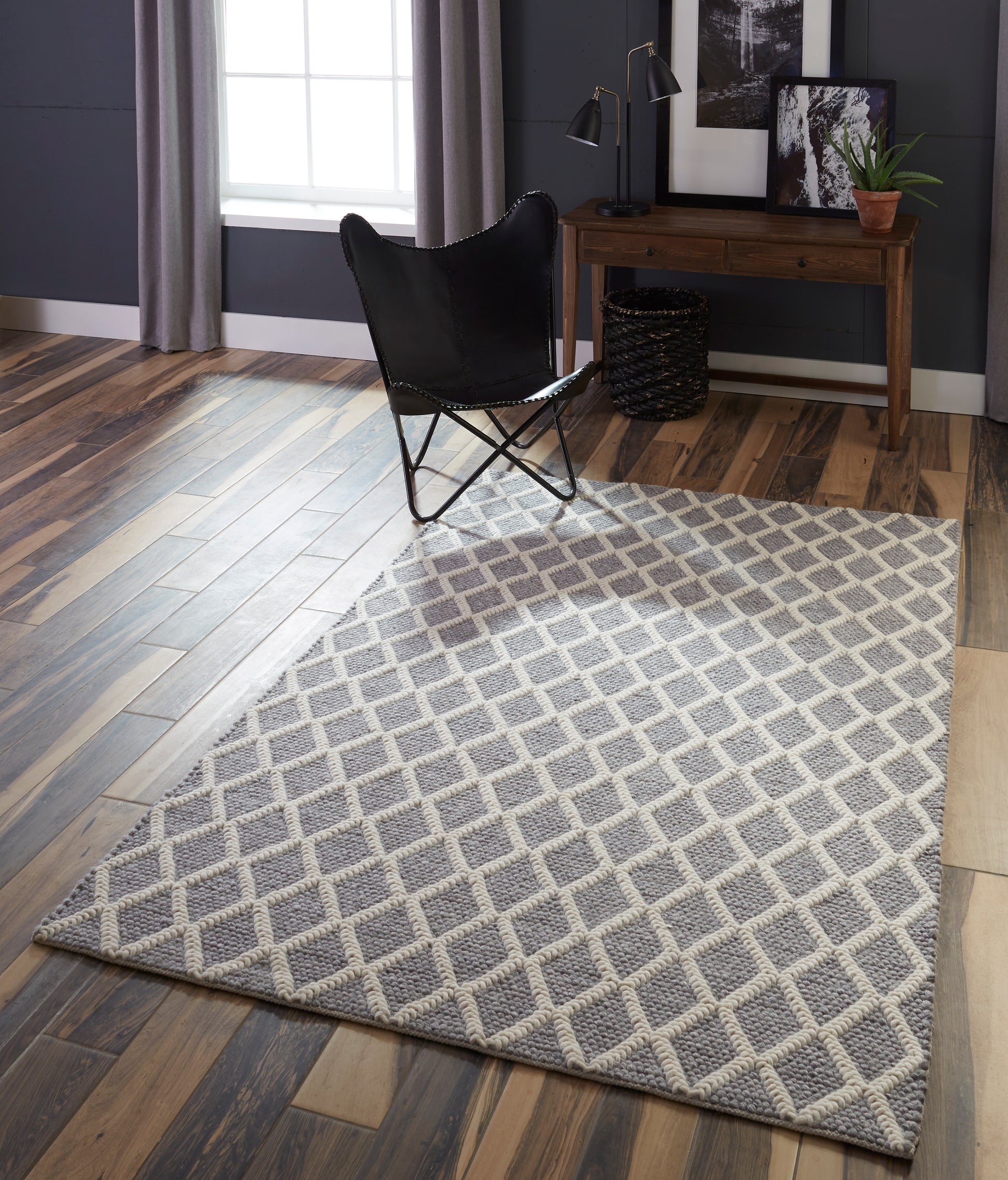 Momeni Andes  Grey  Contemporary