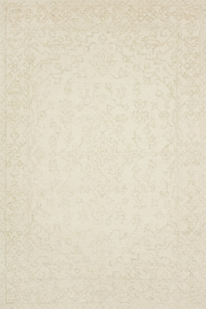 Magnolia Home by Joanna Gaines x Loloi Annie  White Lt Grey Transitional