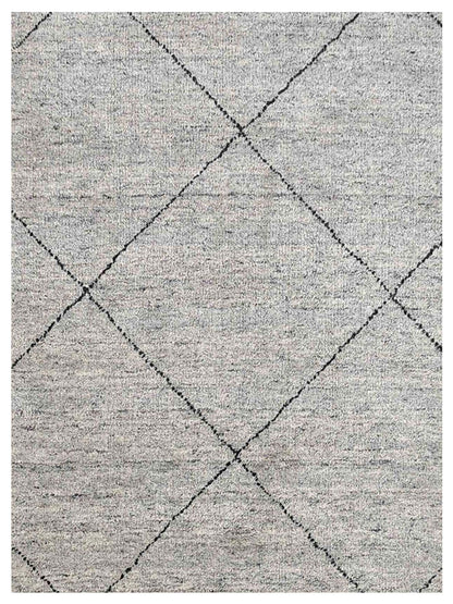 Artisan Marion Silver Transitional Knotted Rug - Rugs - Artisan - Atlanta Designer Rugs