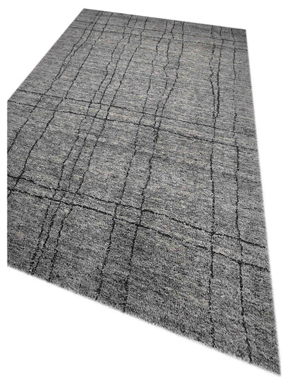 Artisan Marion Grey Transitional Knotted Rug - Rugs - Artisan - Atlanta Designer Rugs