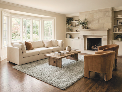 Artisan Marion  Lt.Grey  Transitional Knotted Rug