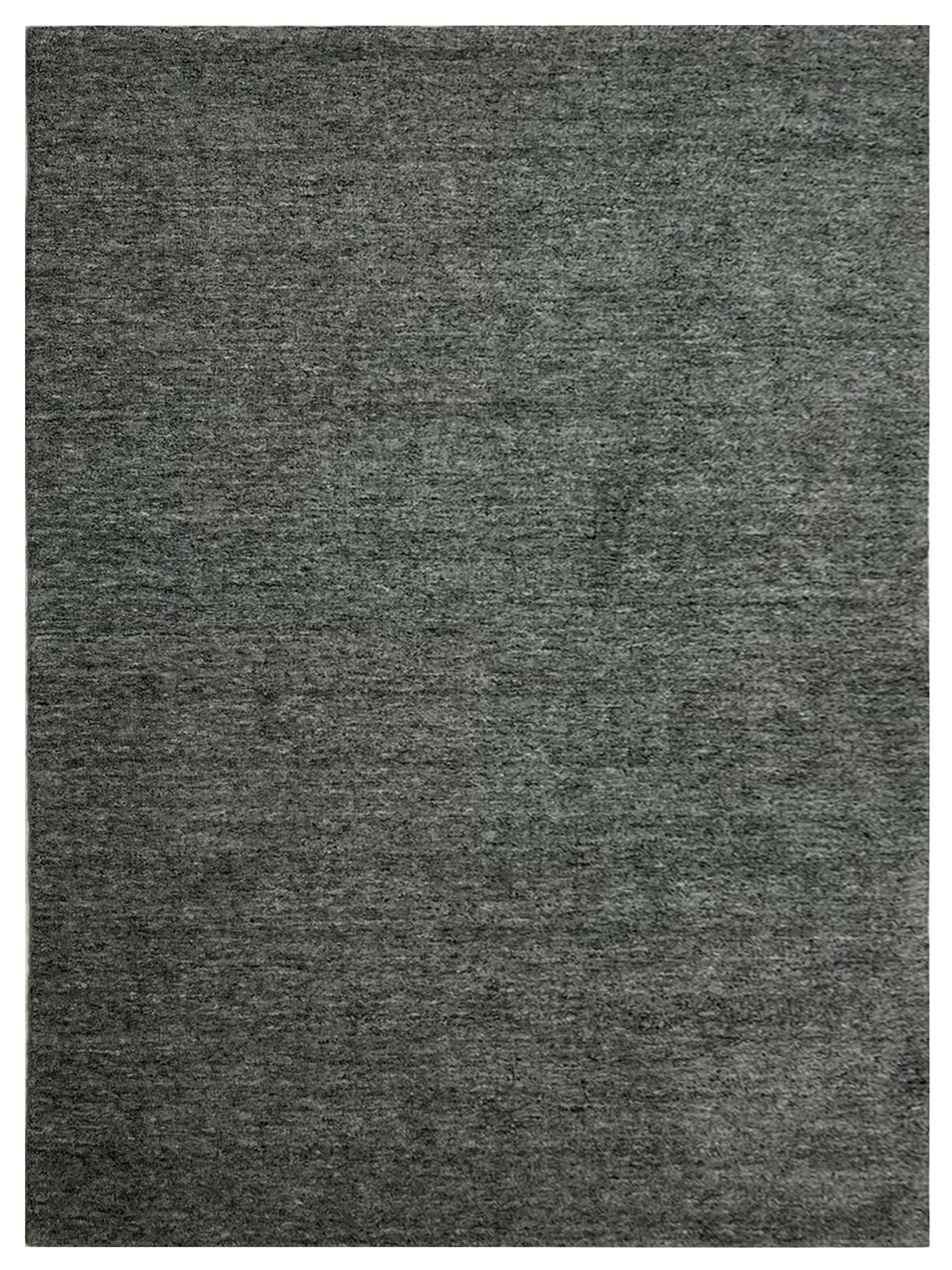 Artisan Moroccan Mohair  Charcoal  Contemporary