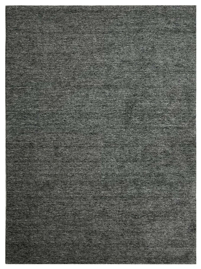 Artisan Moroccan Mohair  Charcoal  Contemporary