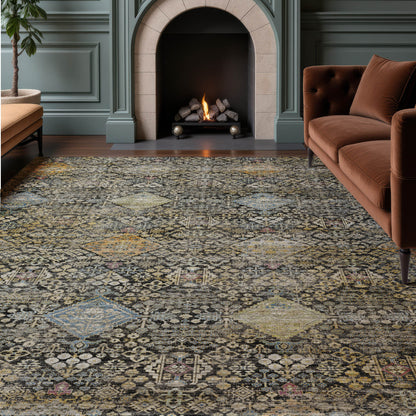 Dalyn Rugs Aristo  Black  Traditional