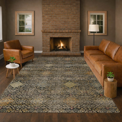Dalyn Rugs Aristo  Black  Traditional
