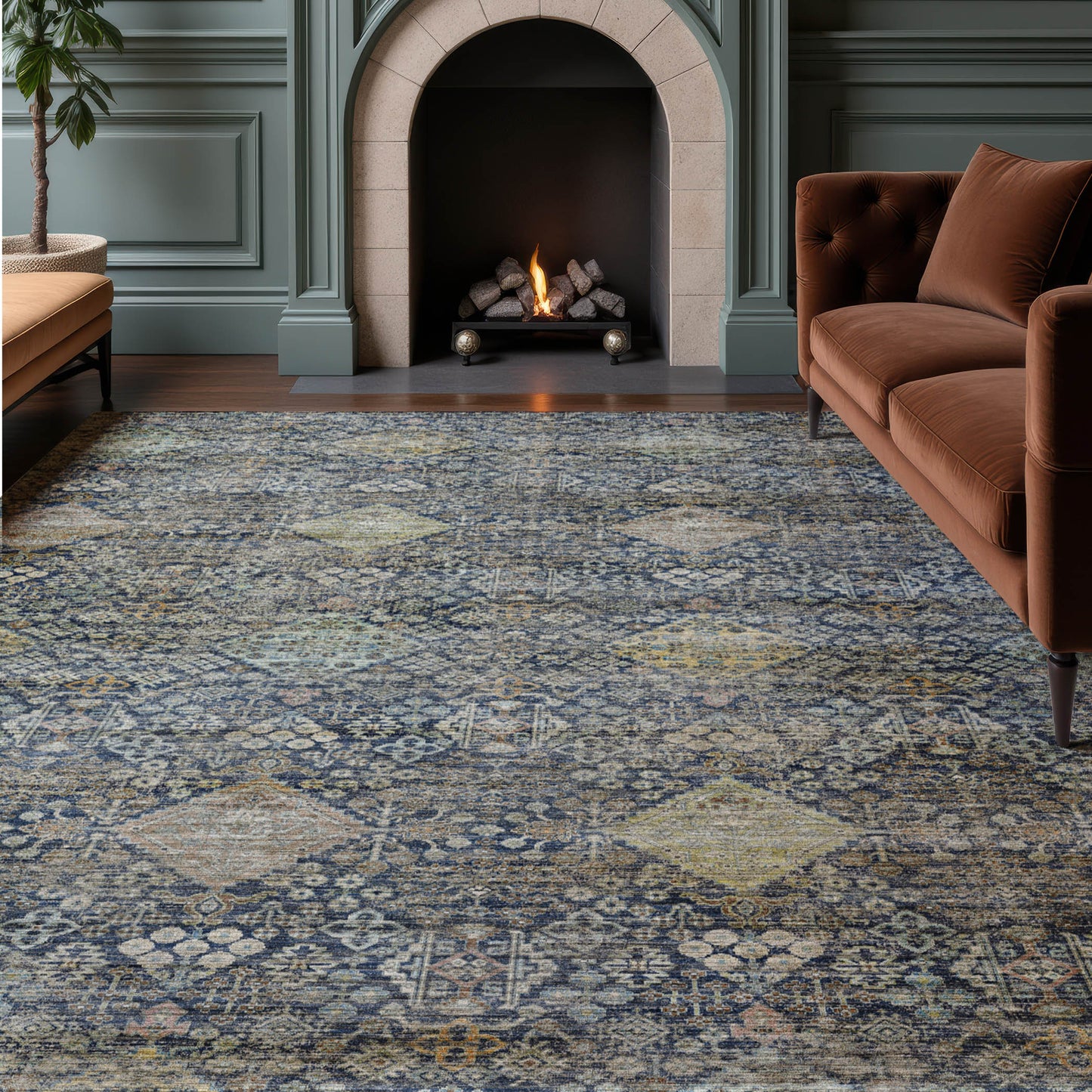 Dalyn Rugs Aristo  Navy  Traditional