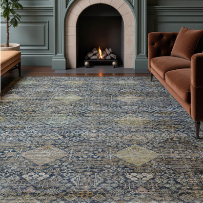 Dalyn Rugs Aristo  Navy  Traditional