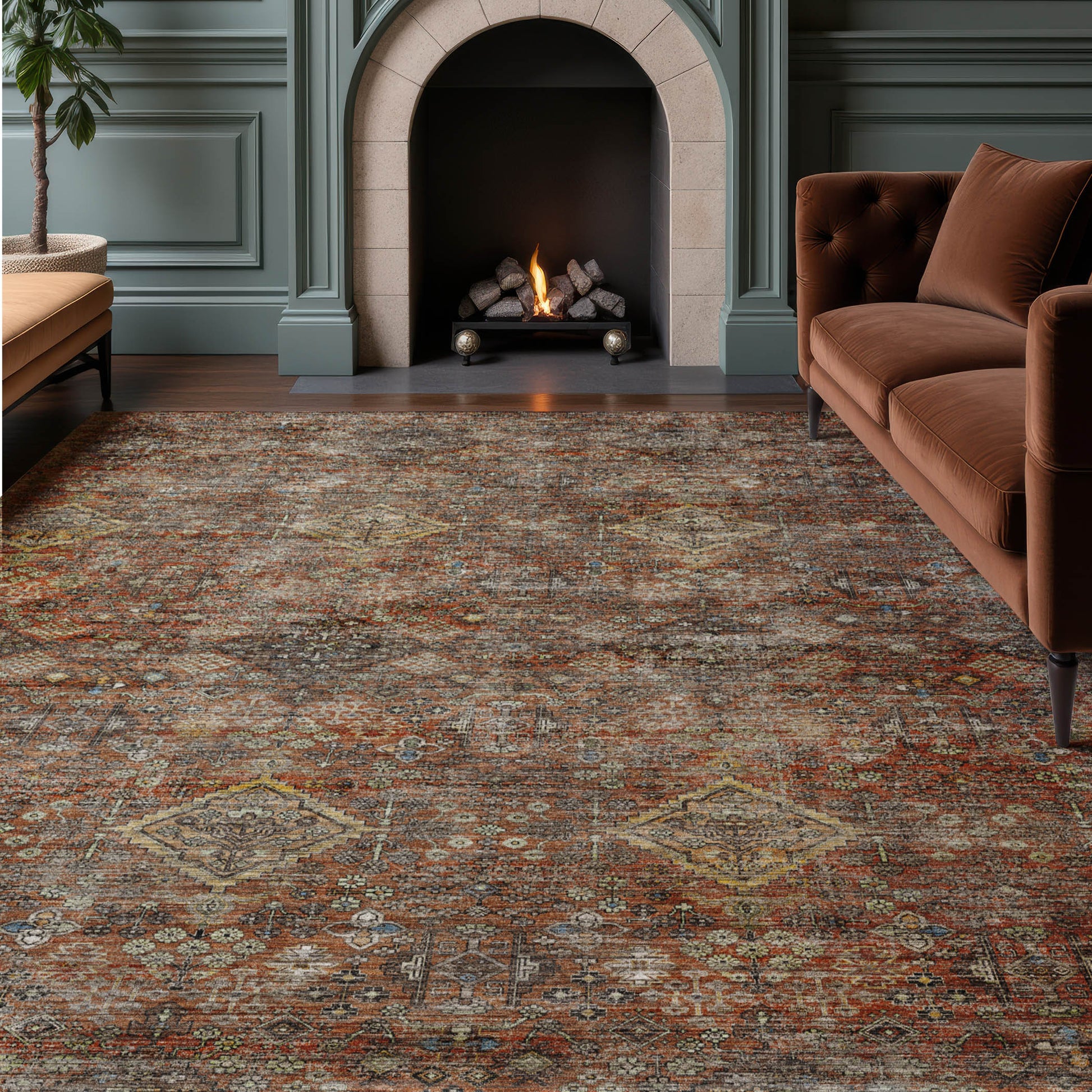 Dalyn Rugs Aristo  Paprika  Traditional