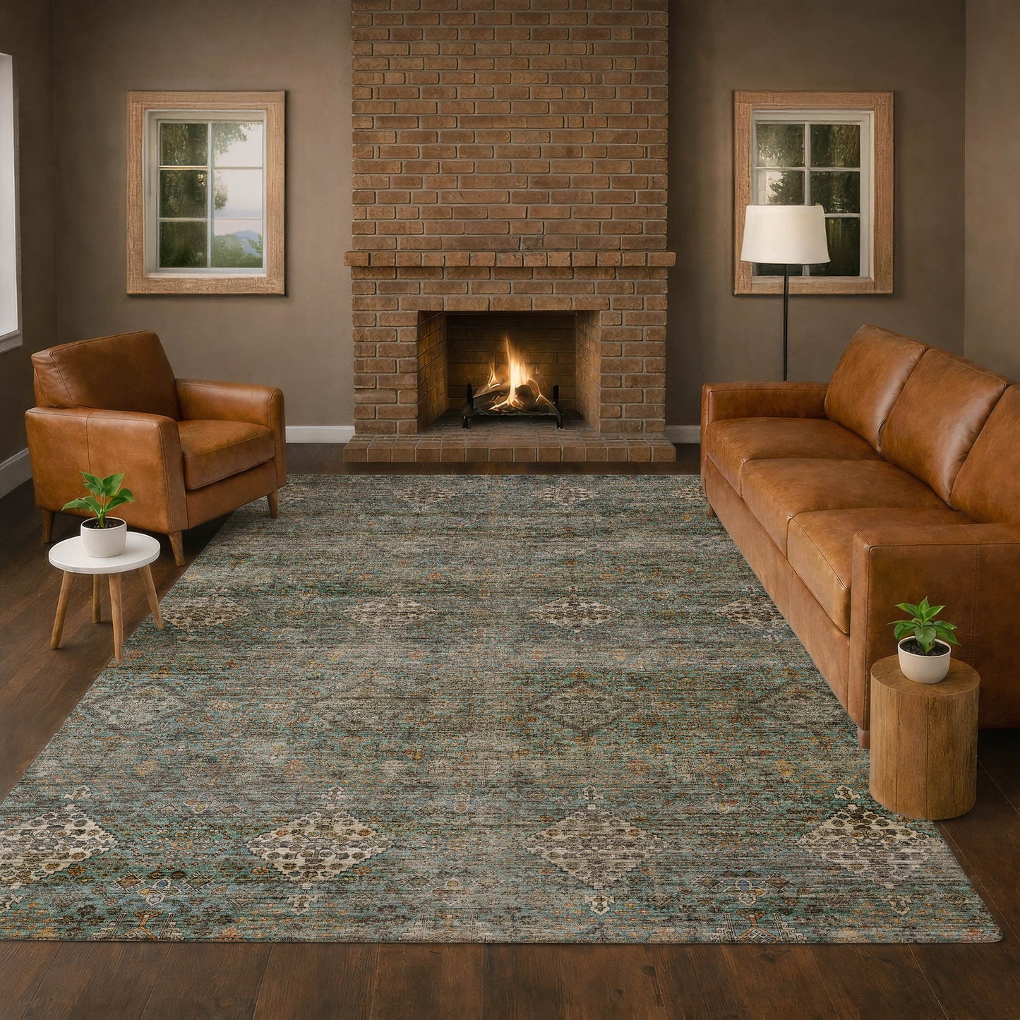 Dalyn Rugs Aristo  Teal  Traditional