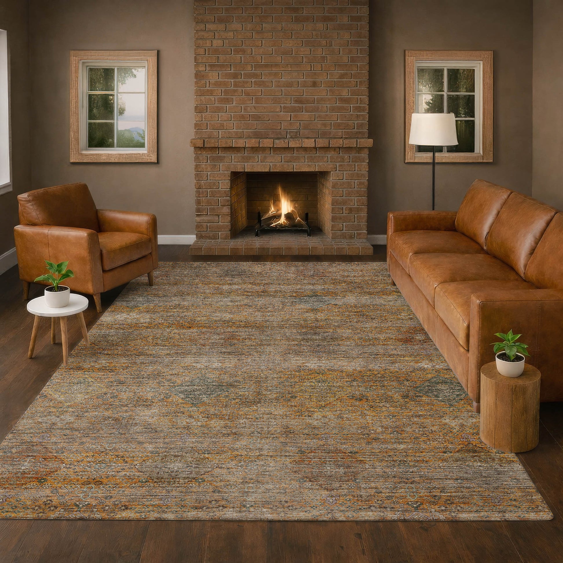 Dalyn Rugs Aristo  Terracotta  Traditional