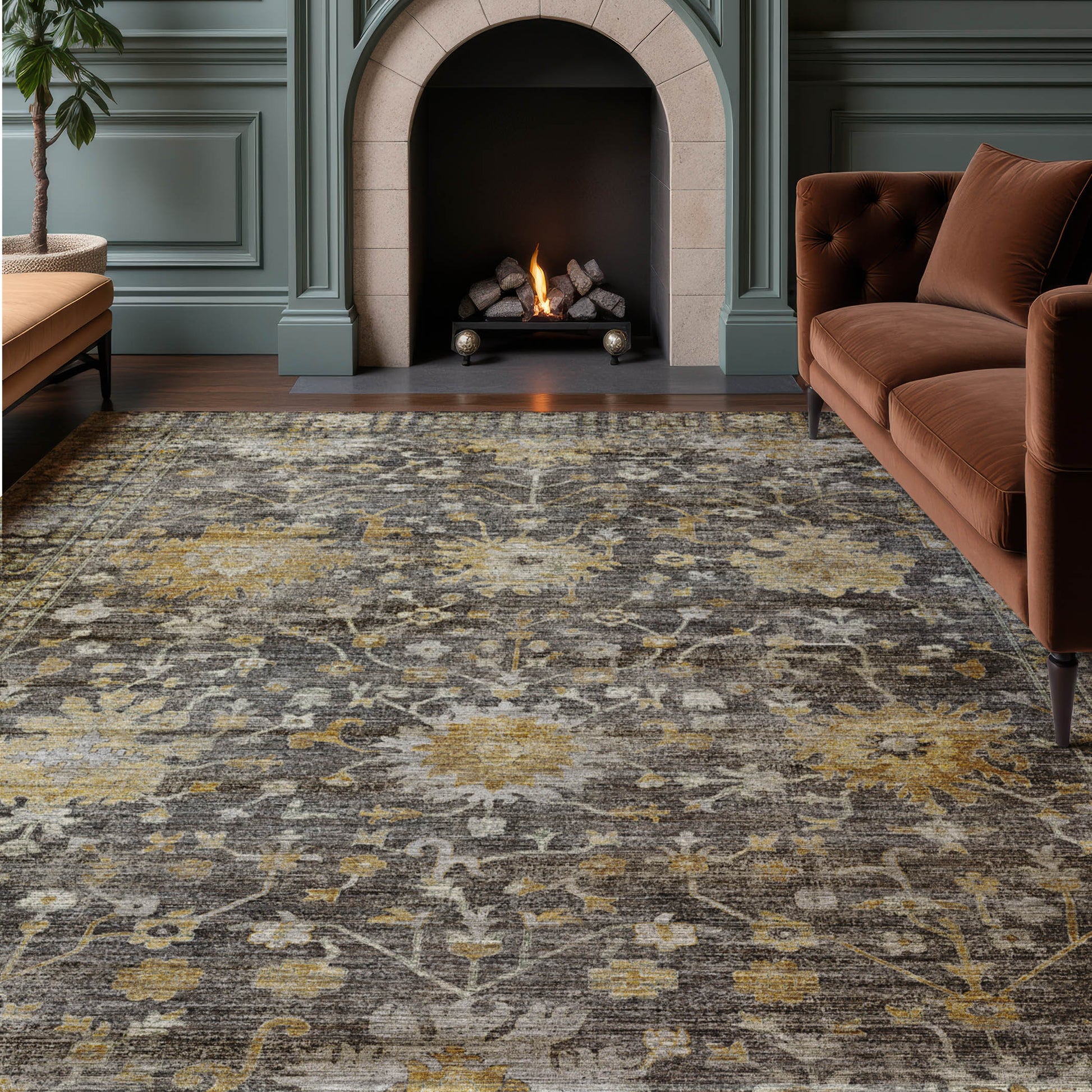 Dalyn Rugs Aristo  Charcoal  Traditional