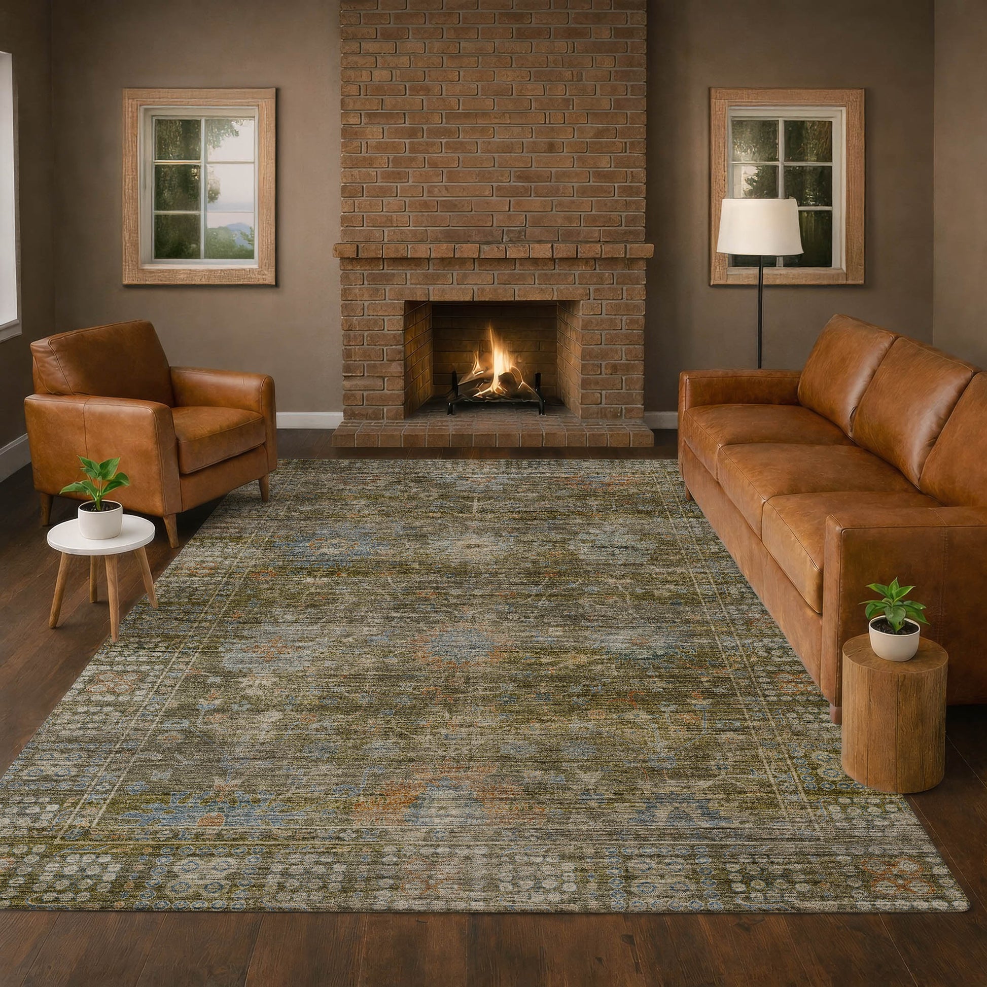 Dalyn Rugs Aristo  Olive  Traditional