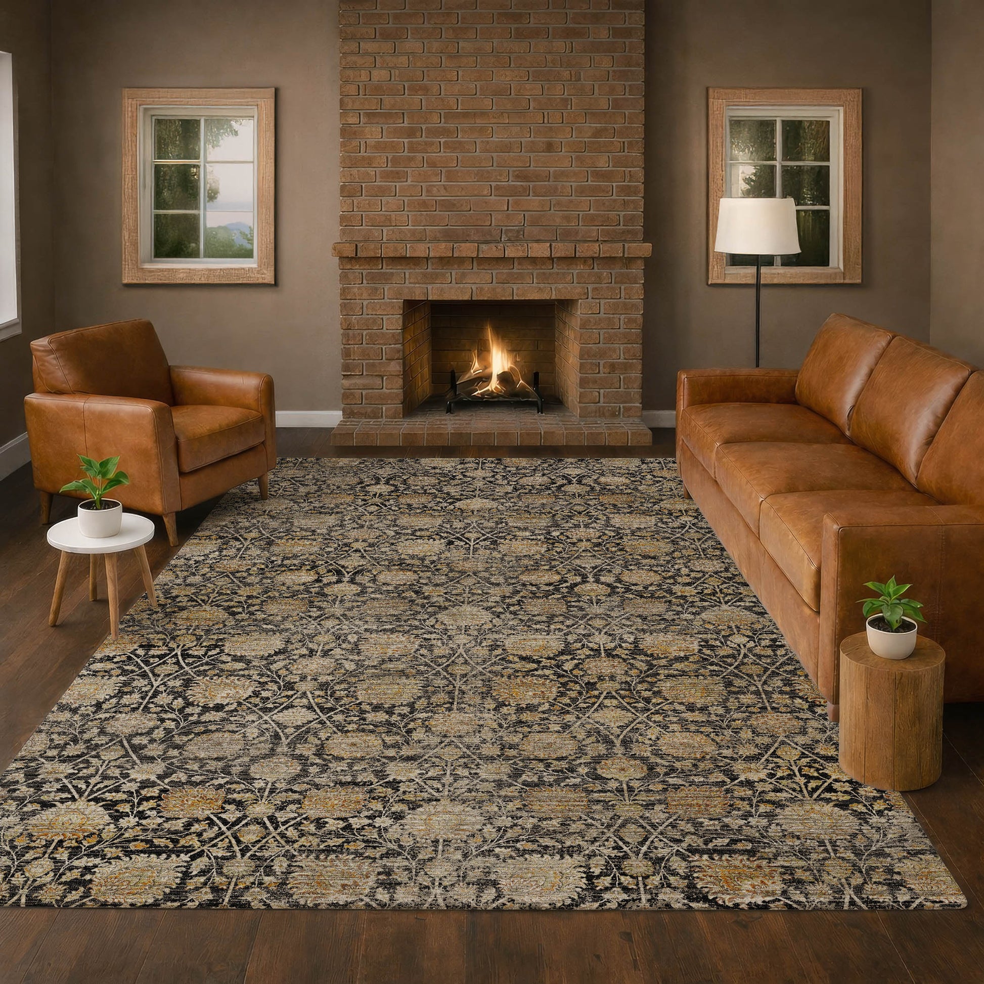 Dalyn Rugs Aristo  Black  Traditional