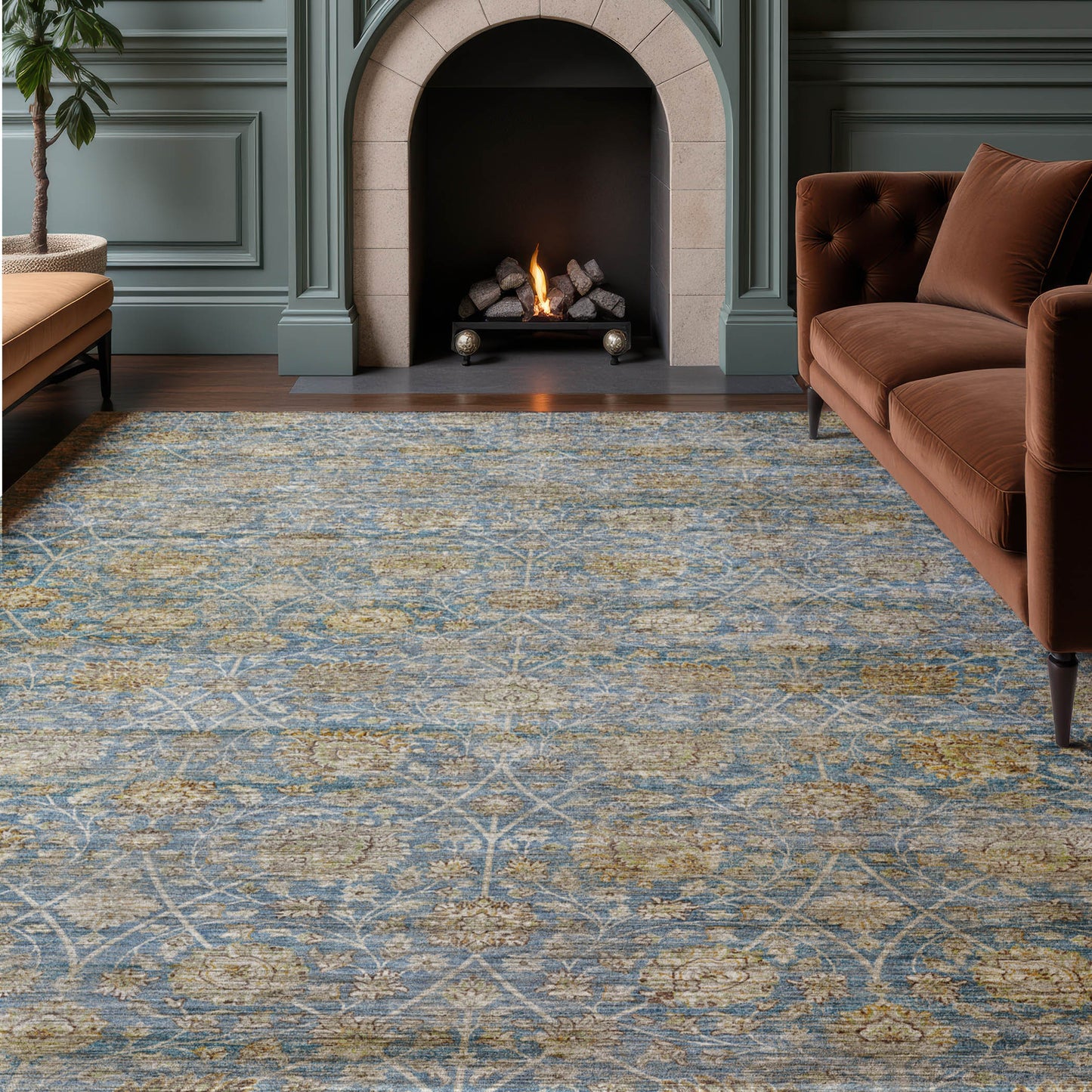 Dalyn Rugs Aristo  Blue  Traditional