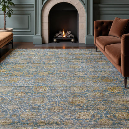 Dalyn Rugs Aristo  Blue  Traditional