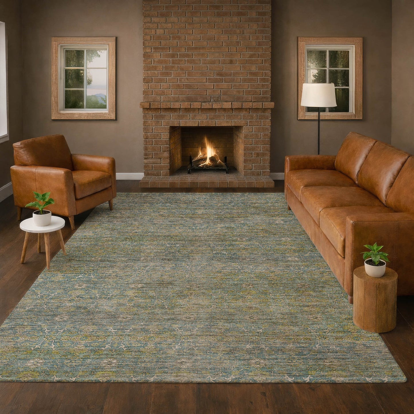 Dalyn Rugs Aristo  Teal  Traditional