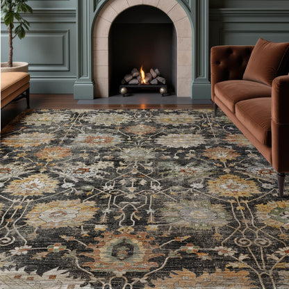 Dalyn Rugs Aristo  Black  Traditional