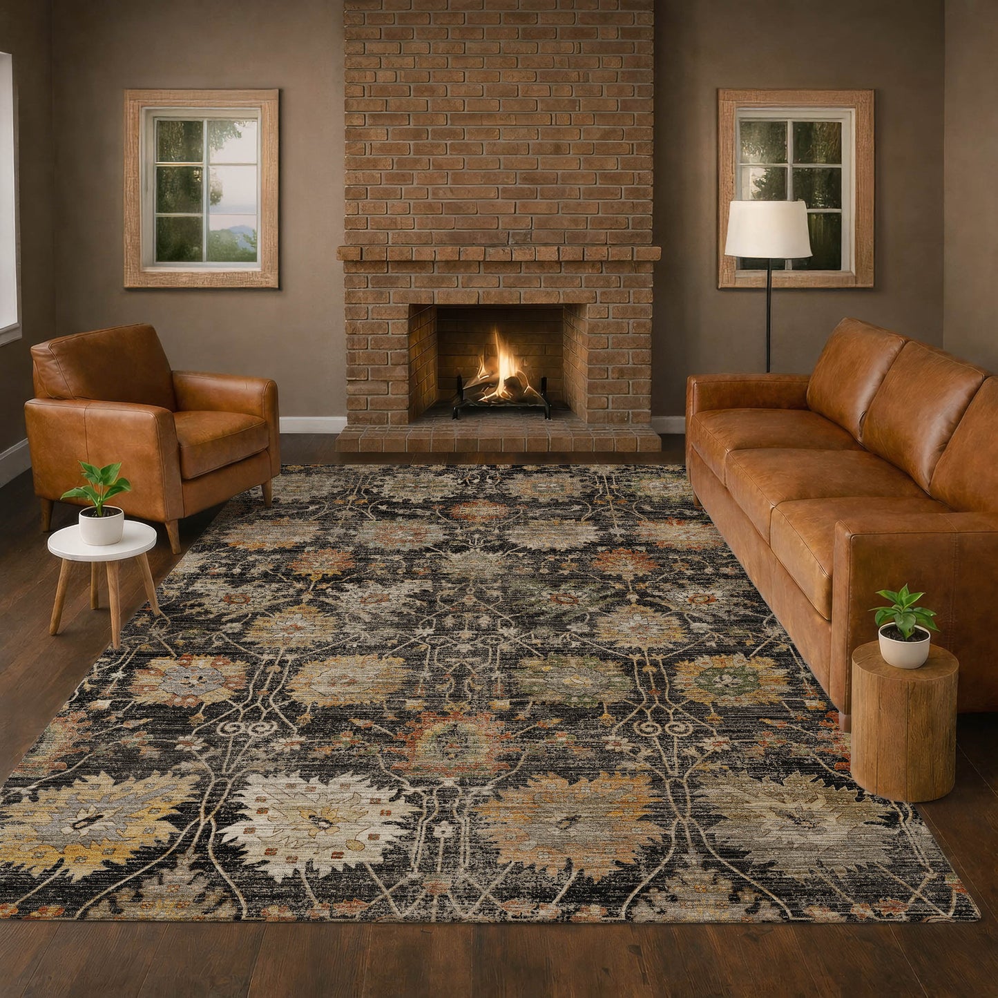 Dalyn Rugs Aristo  Black  Traditional
