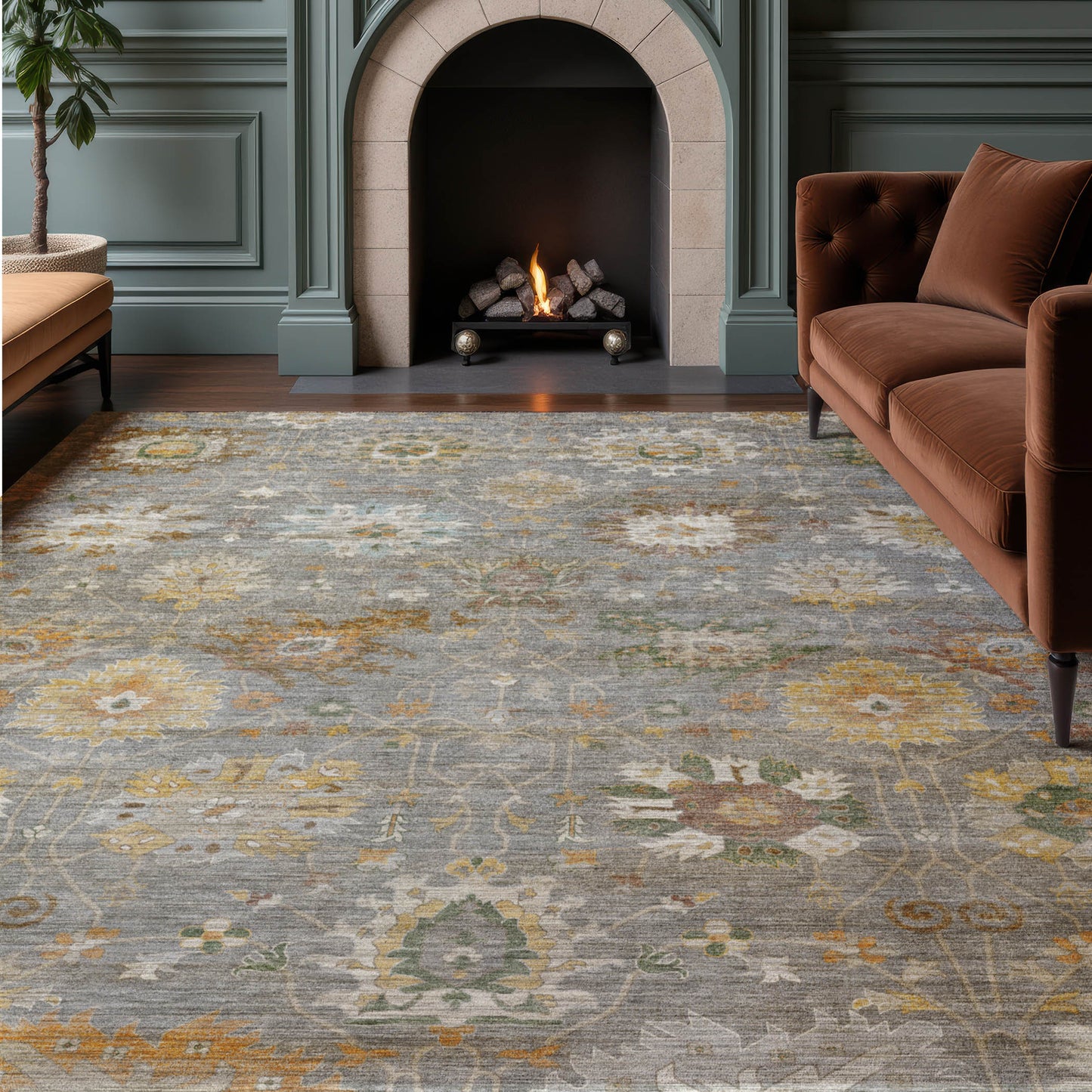 Dalyn Rugs Aristo  Gray  Traditional