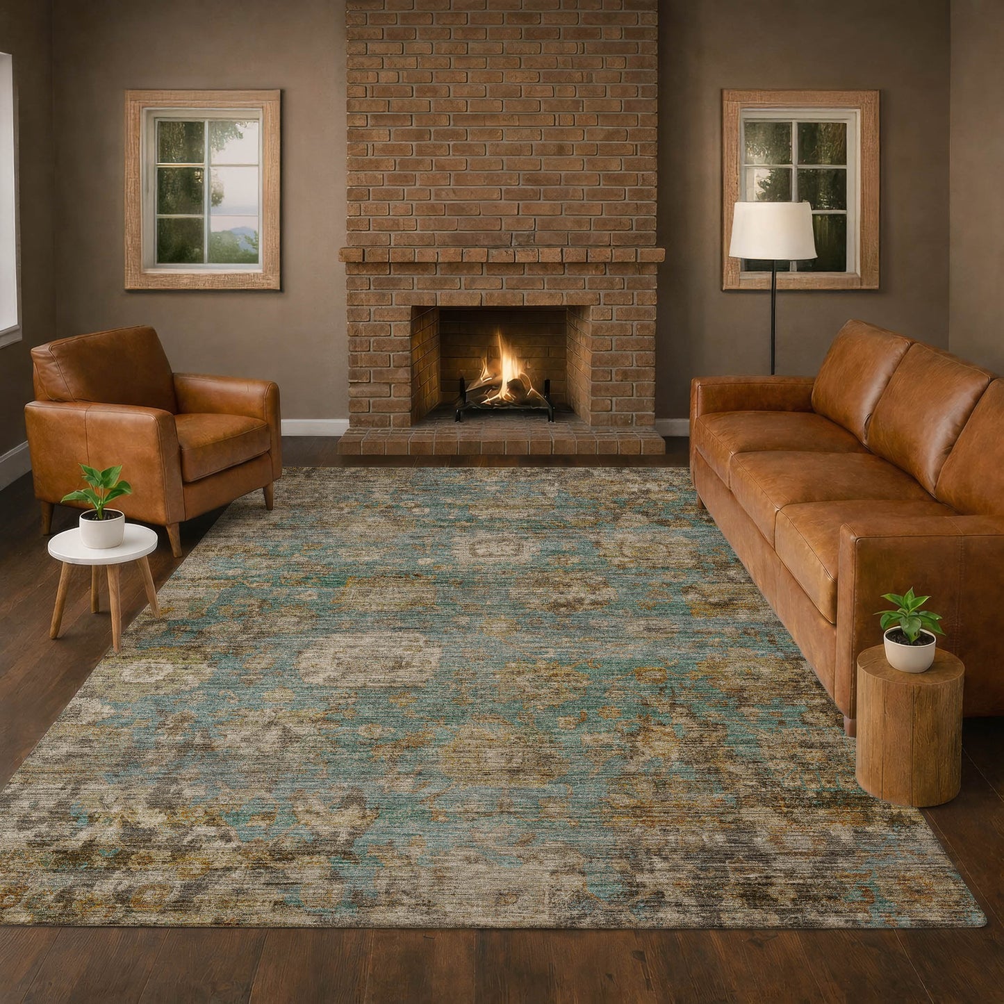 Dalyn Rugs Aristo  Teal  Traditional