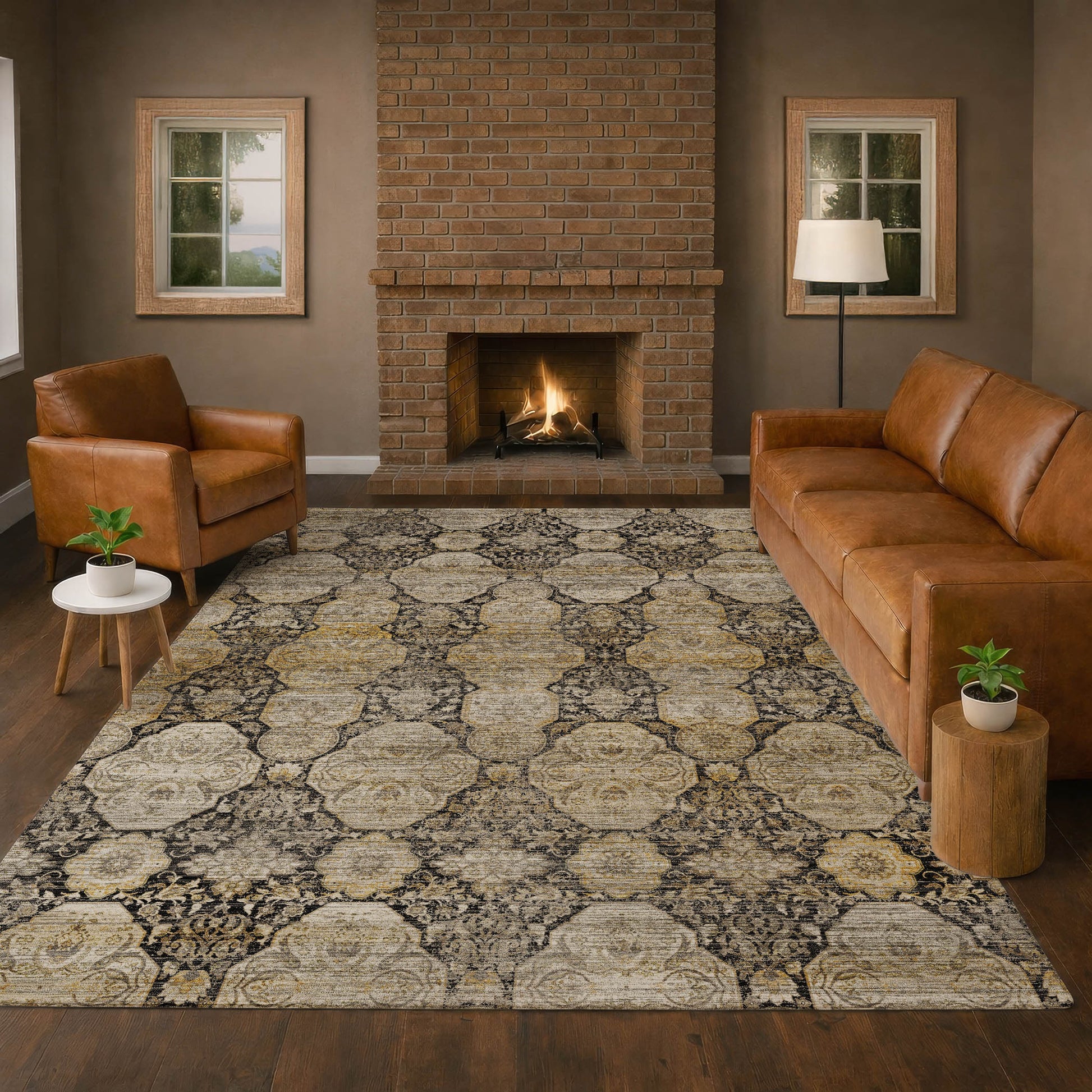 Dalyn Rugs Aristo  Black  Traditional