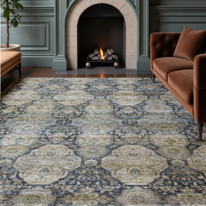 Dalyn Rugs Aristo  Navy  Traditional