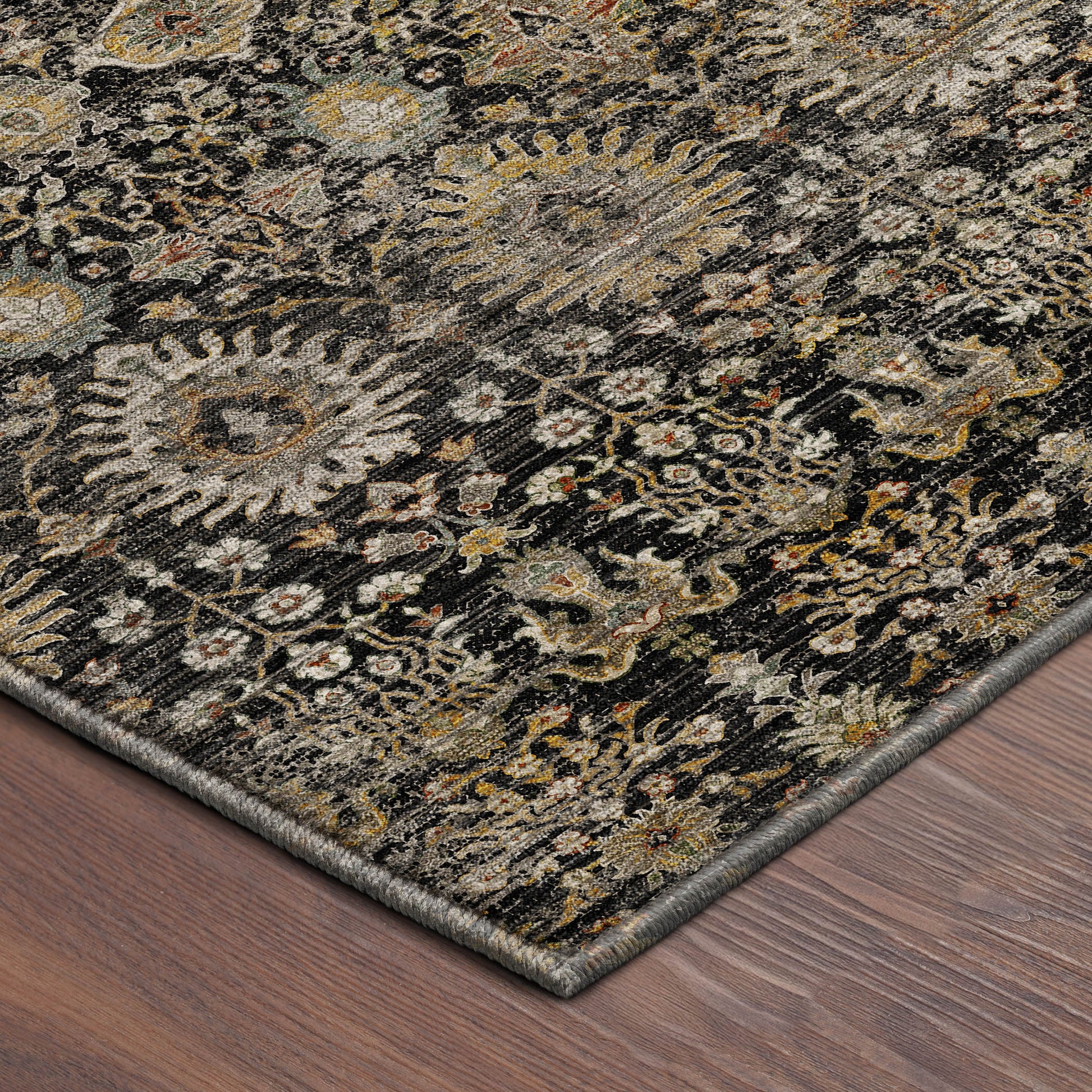 Dalyn Rugs Aristo  Black  Traditional