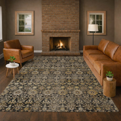 Dalyn Rugs Aristo  Black  Traditional