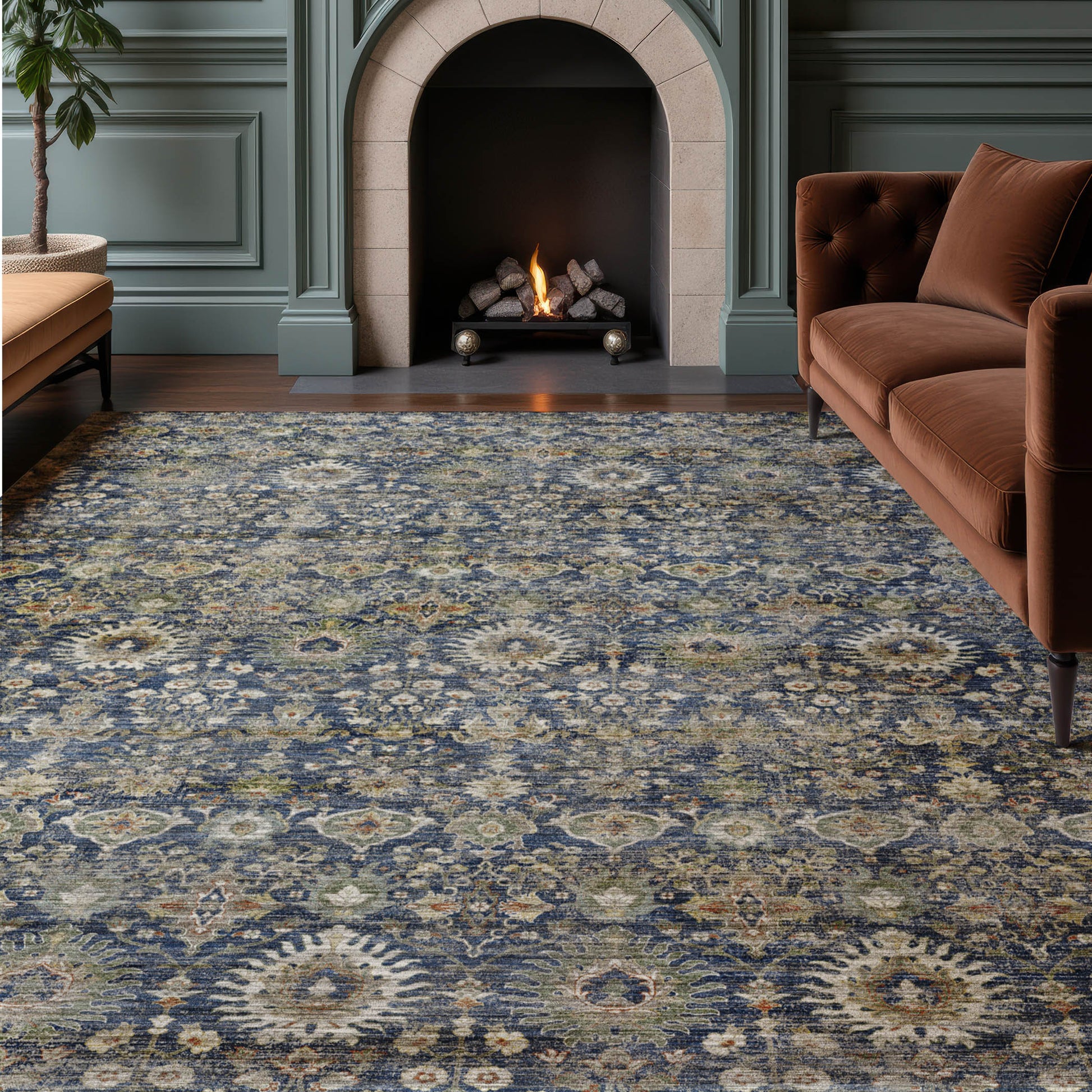 Dalyn Rugs Aristo  Navy  Traditional