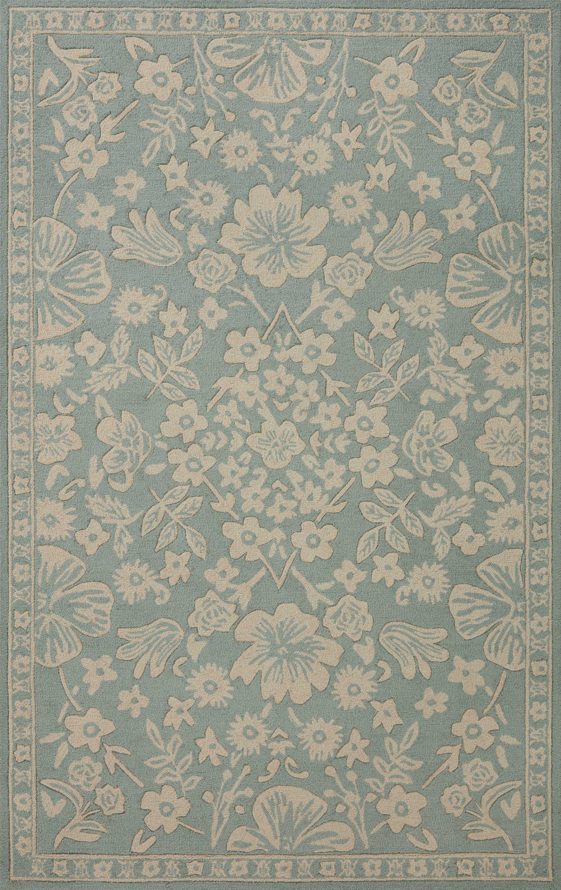 Rifle Paper Co. x Loloi Arboretum  Jade  Contemporary