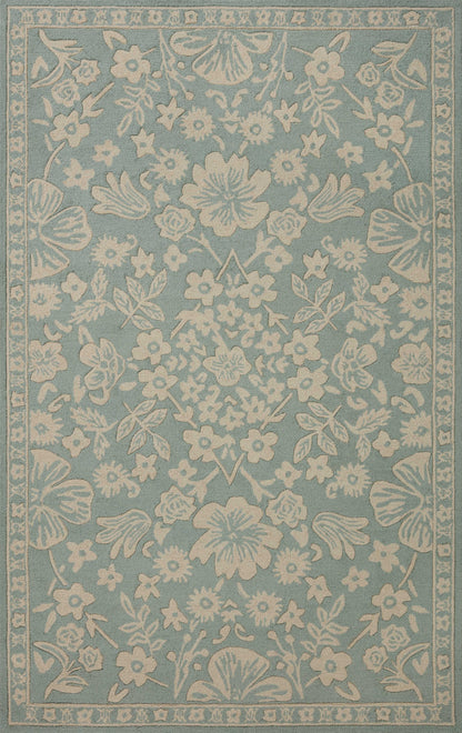 Rifle Paper Co. x Loloi Arboretum  Jade  Contemporary