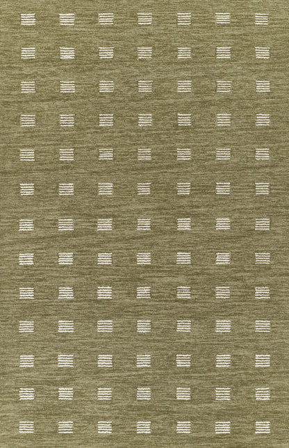 Momeni Archer  Green  Contemporary