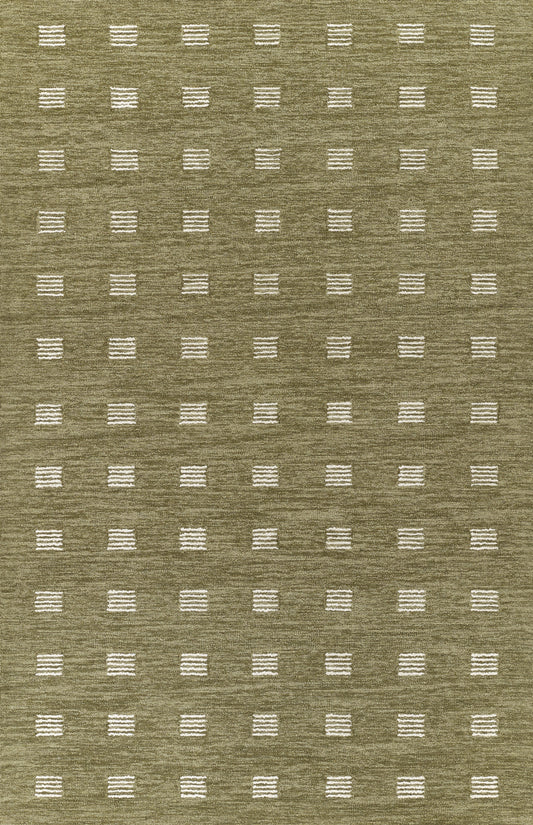 Momeni Archer  Green  Contemporary