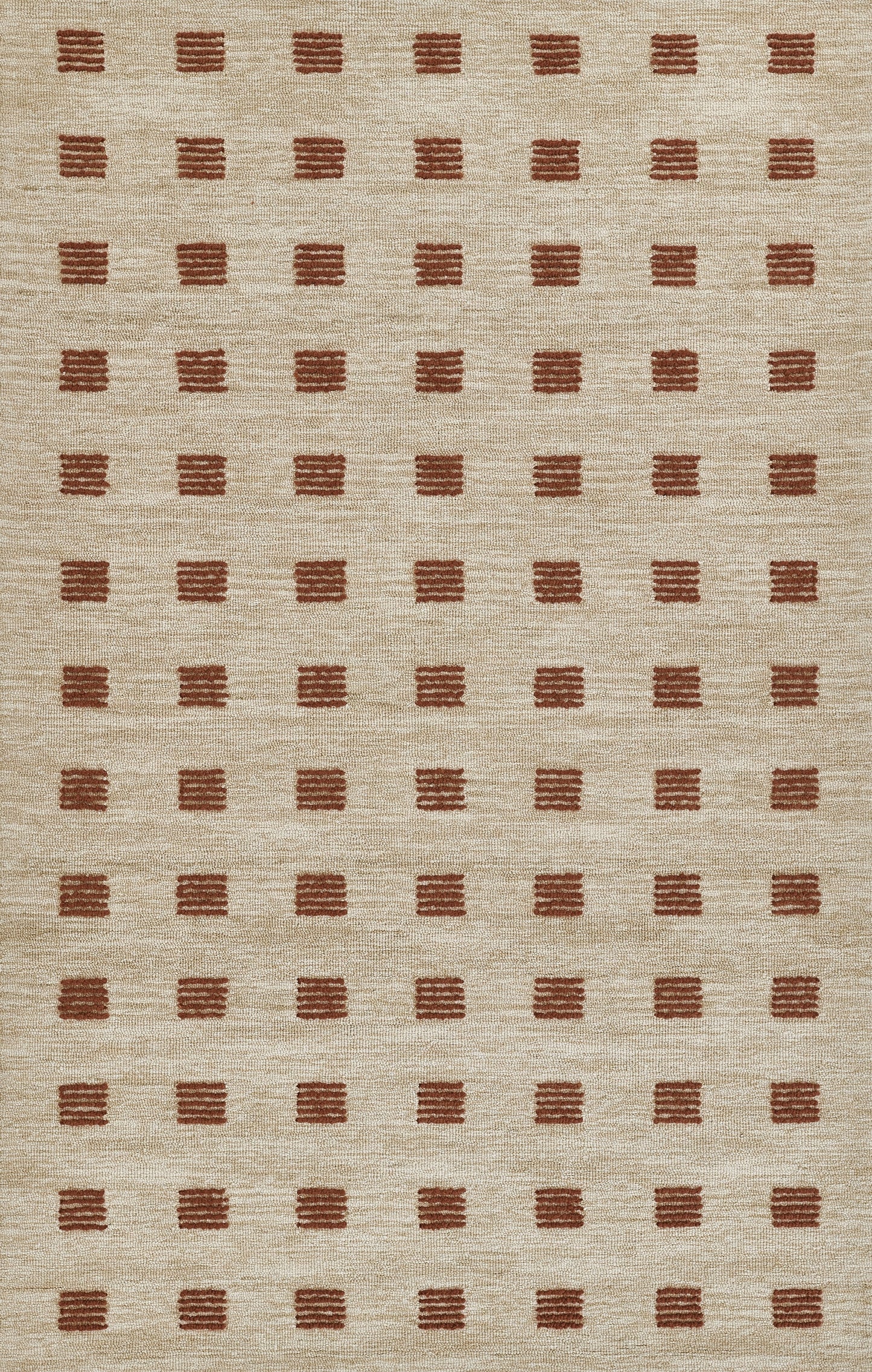Momeni Archer  Rust  Contemporary