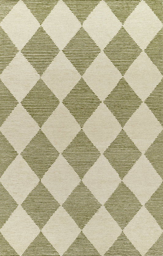 Momeni Archer  Green  Contemporary