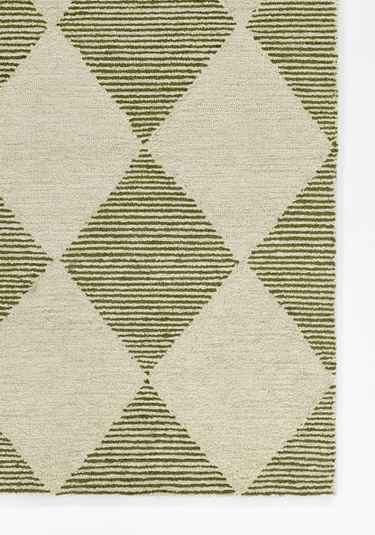 Momeni Archer  Green  Contemporary