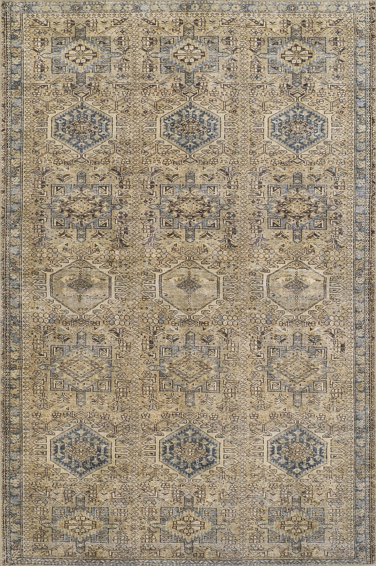 Momeni Ariana  Blue  Traditional