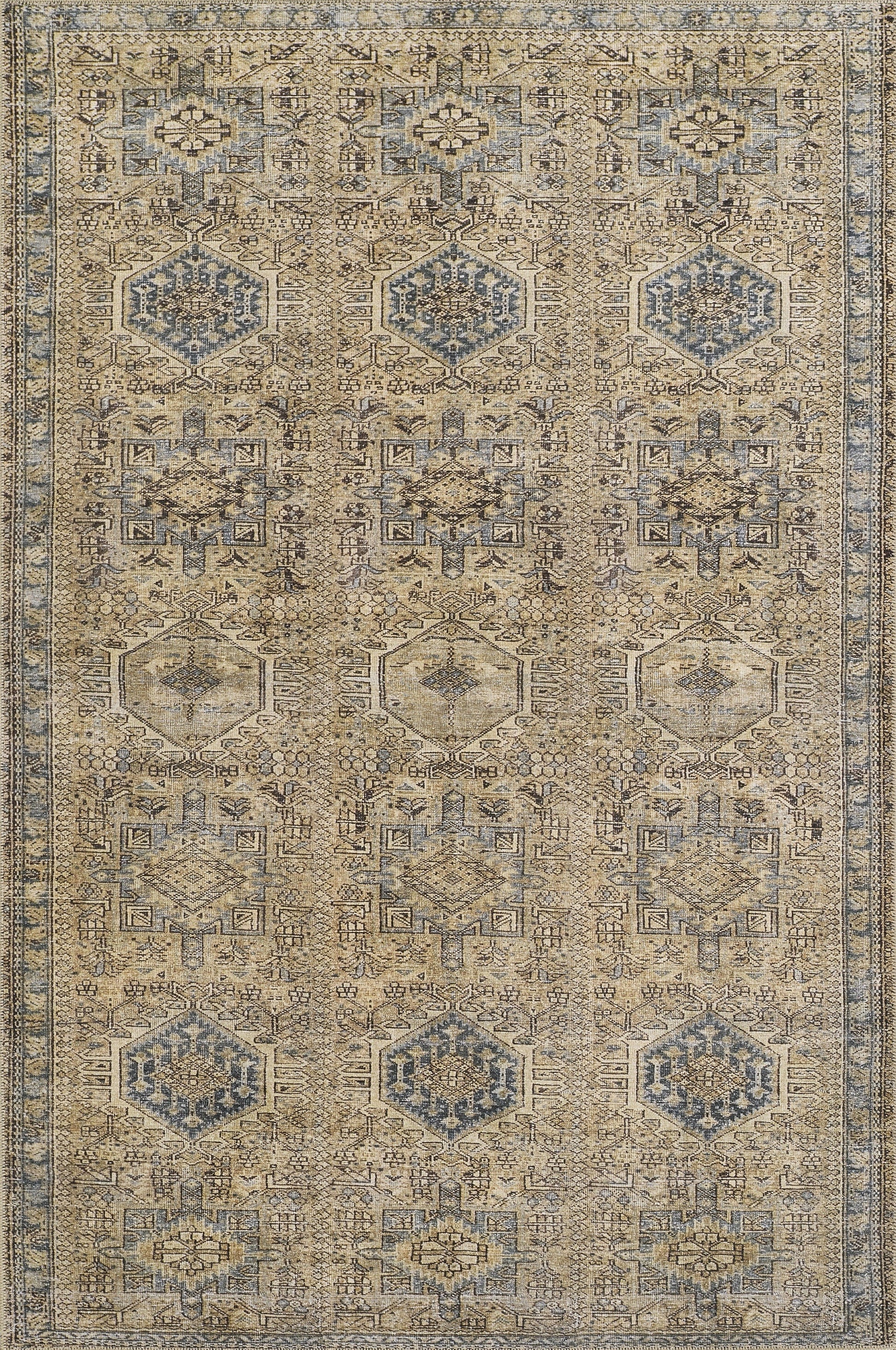 Momeni Ariana  Blue  Traditional