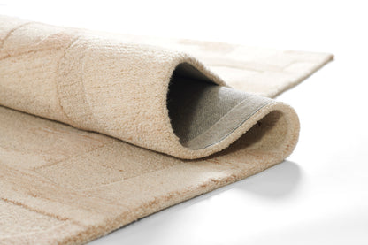 Momeni Artifacts  Beige  Contemporary