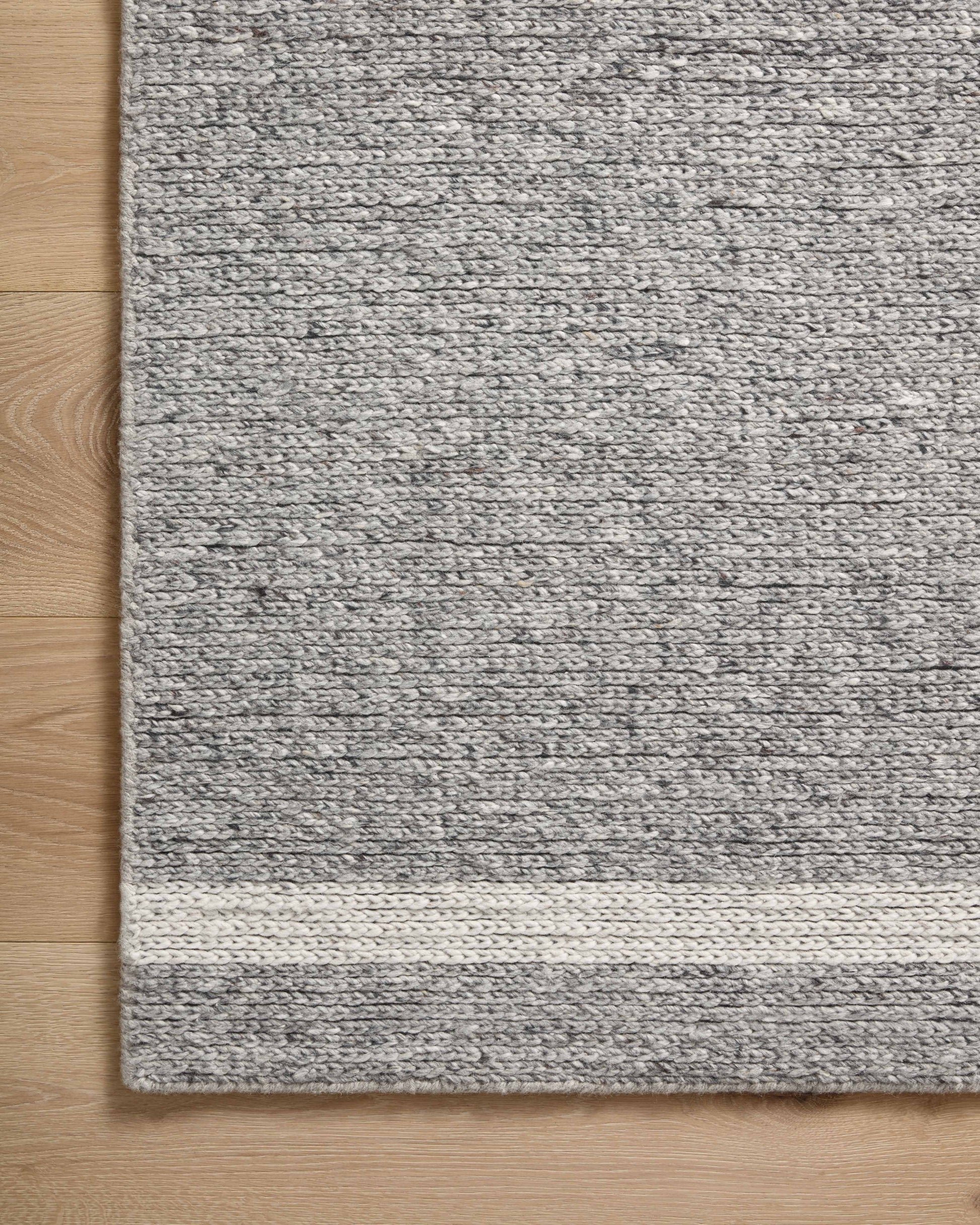Magnolia Home by Joanna Gaines x Loloi Ashby  Slate Ivory Contemporary