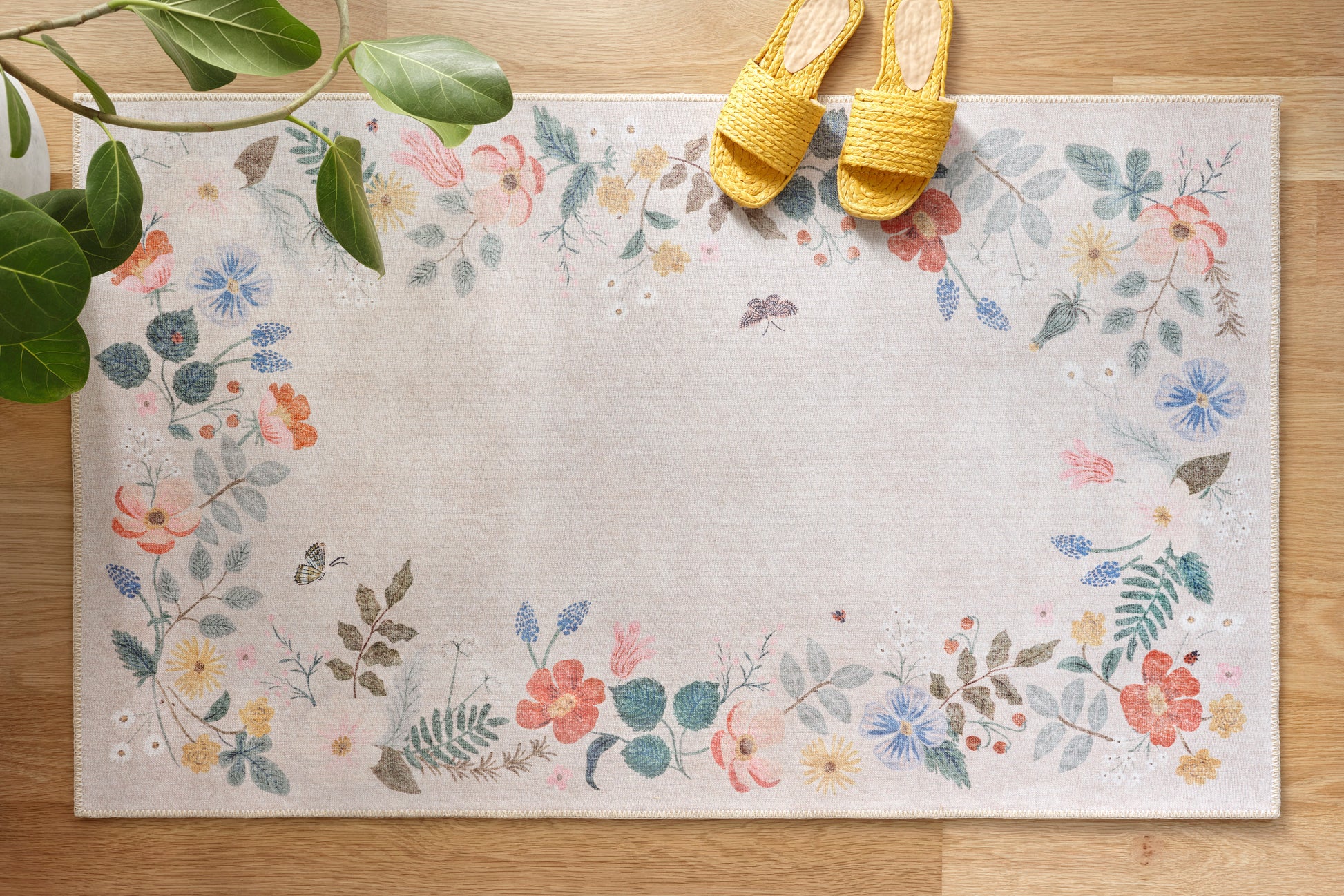 Rifle Paper Co. x Loloi Atelier  Cream  Traditional