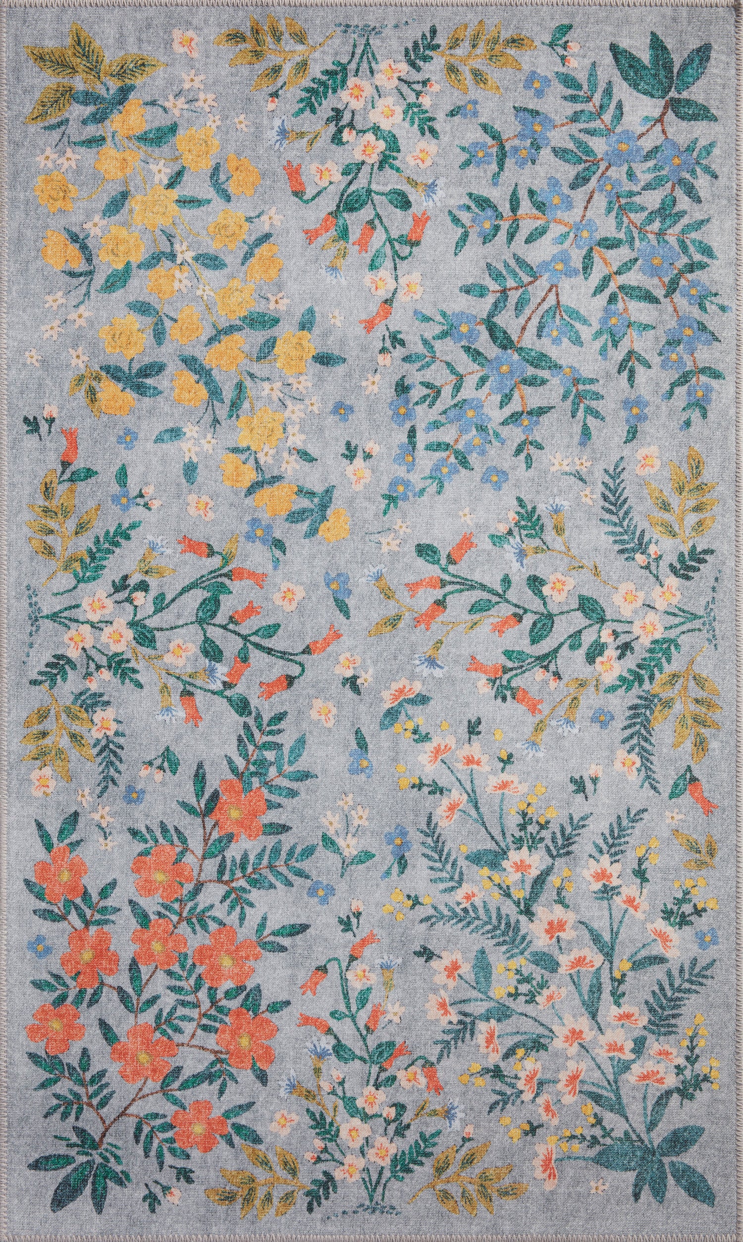 Rifle Paper Co. x Loloi Atelier  Slate  Traditional