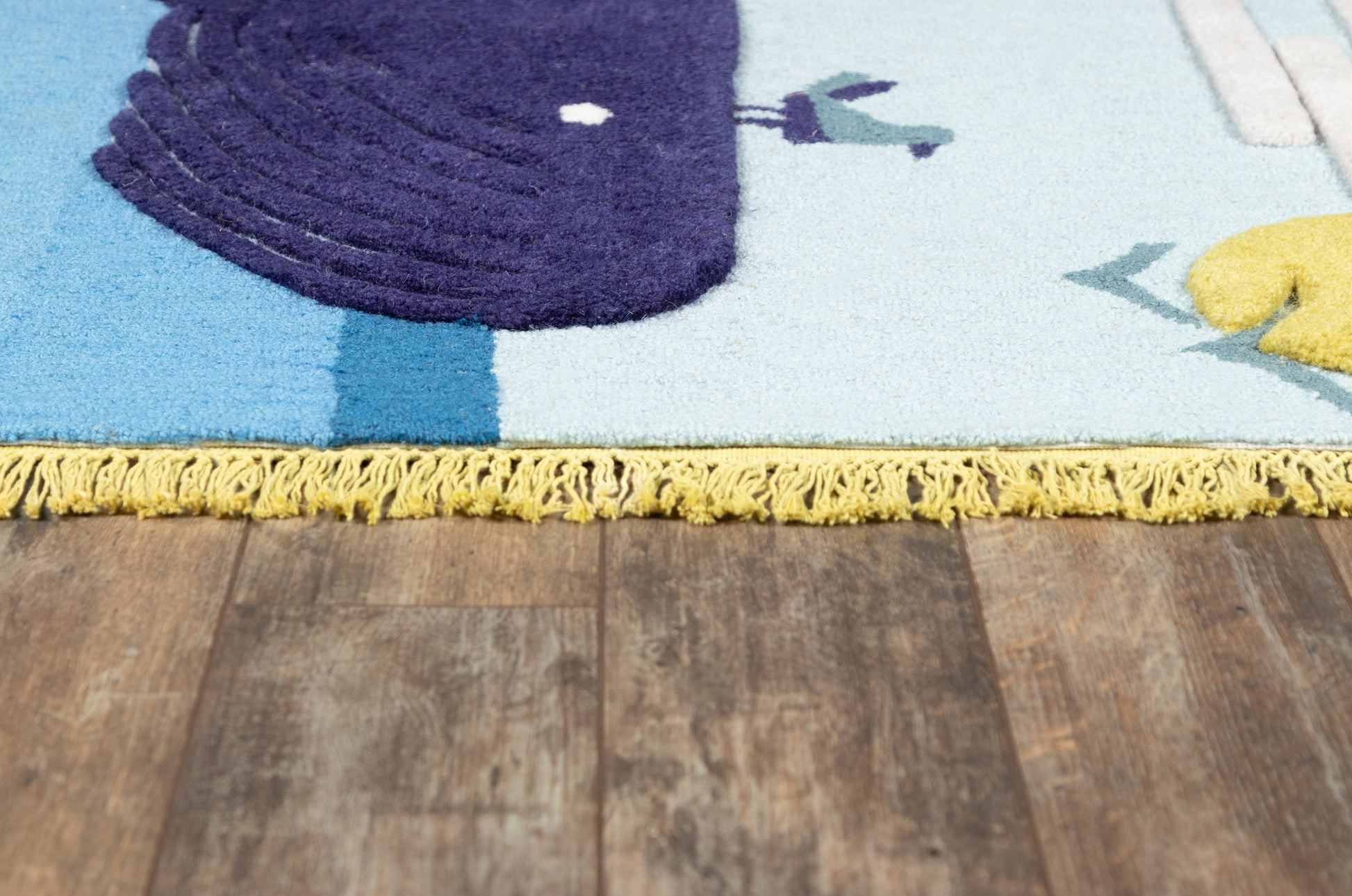 Novogratz Atticus  Blue  Contemporary