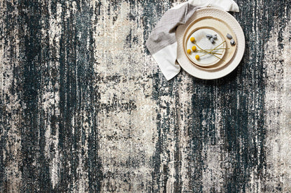 Loloi Augustus  Navy Stone Contemporary