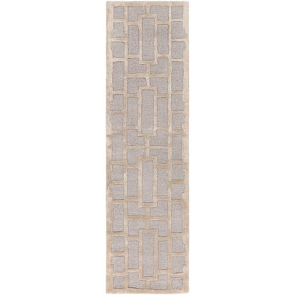 Surya Arise AWRS-2141 Light Gray Modern Tufted Rug