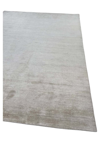 Artisan Silk Ivory Loom Rug