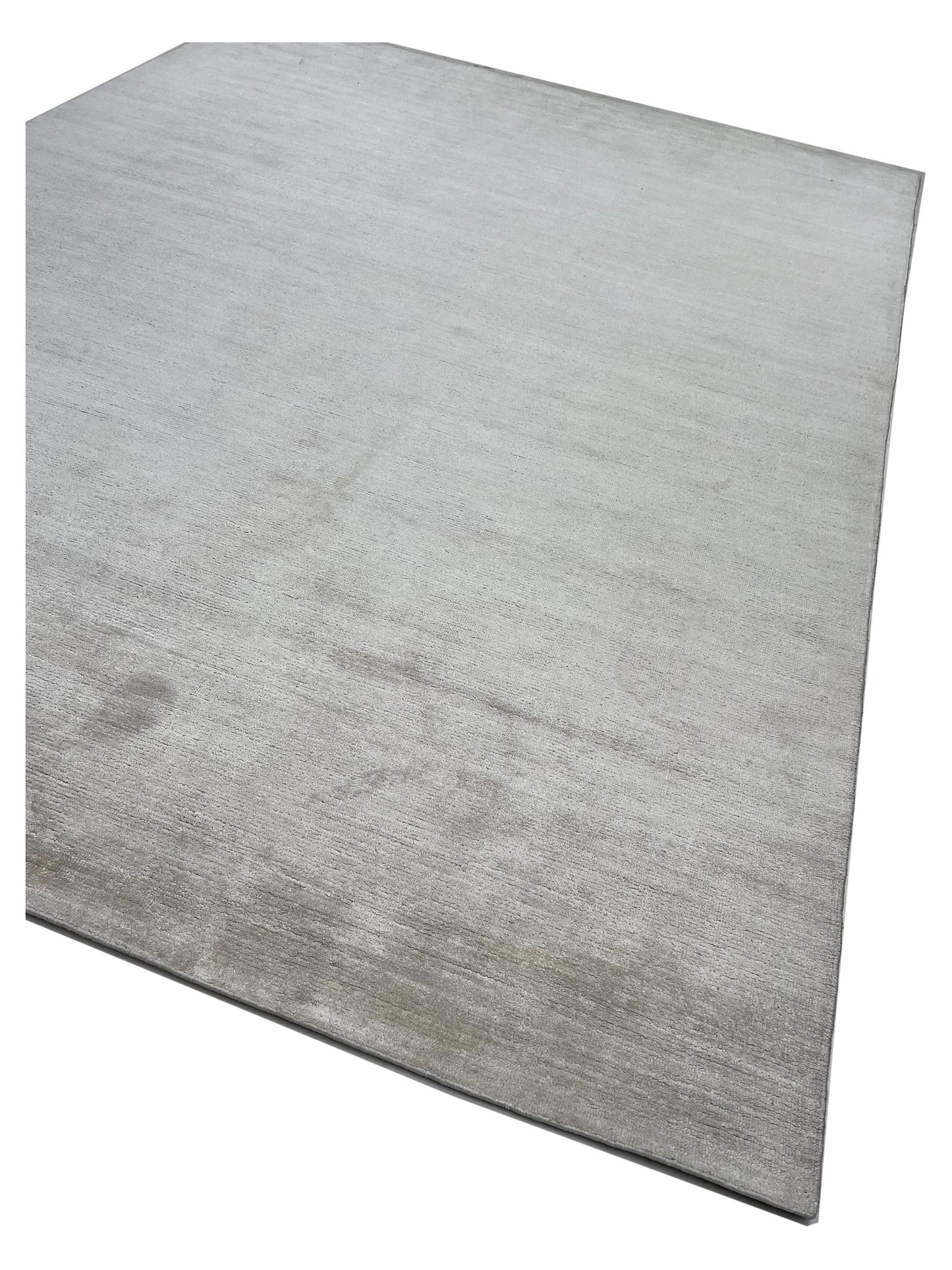 Artisan Silk Ivory Loom Rug