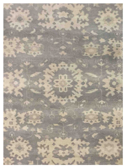 Artisan Jessica  Grey  Traditional Knotted Rug