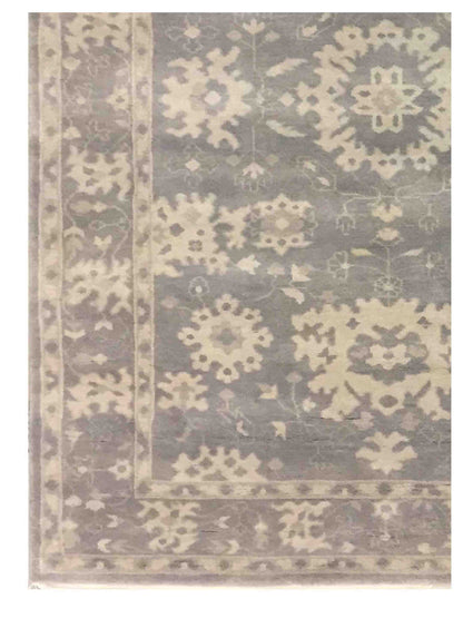Artisan Jessica  Grey  Traditional Knotted Rug